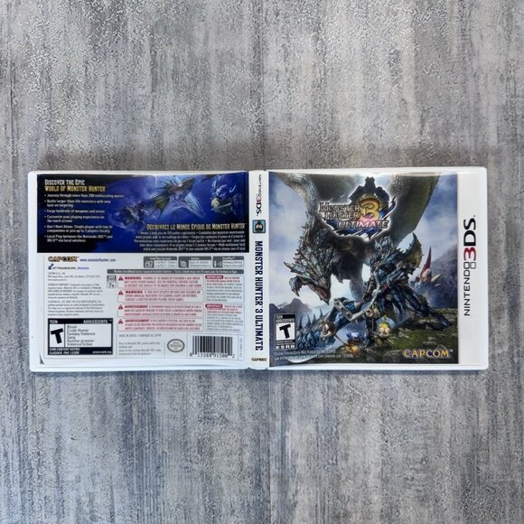 Monster Hunter 4 Ultimate (Nintendo 3DS, 2015) - CIB Complete - Picture 5 of 5